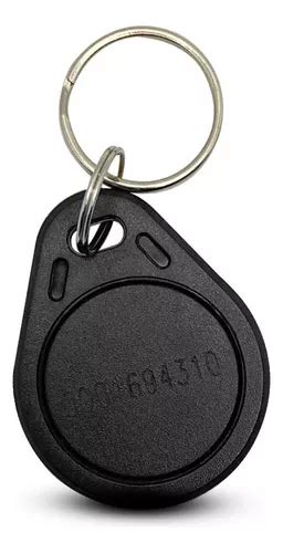 Control De Acceso Con Llavero Universal Black Tag Rfid De Khz