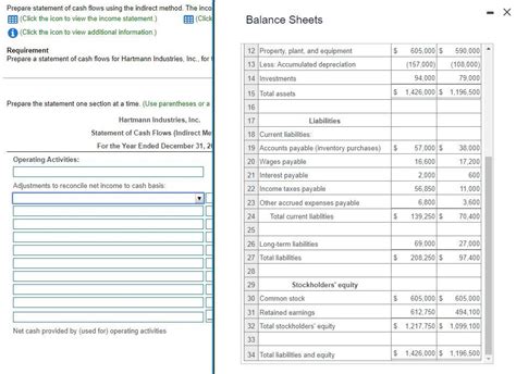 [solved] Income Statement Prepare Statement Of Cash Flow