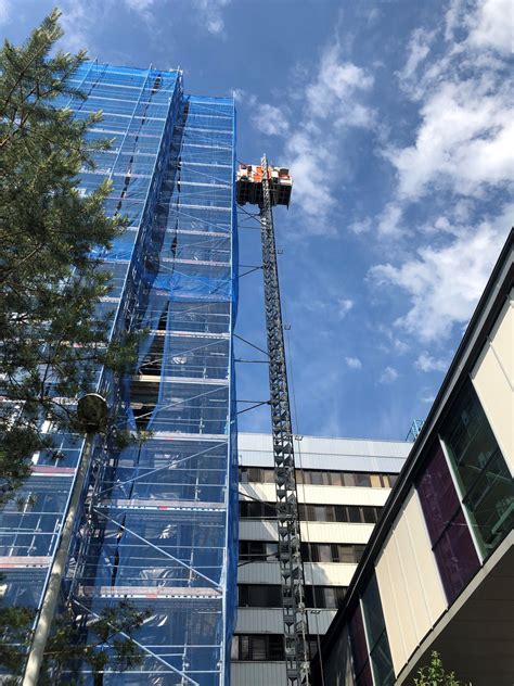 Ger Te Im Einsatz Sanierung Am Prager Krankenhaus