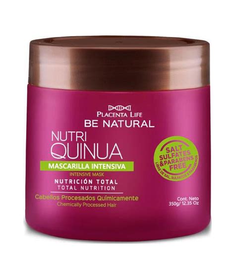 Placenta Life Be Natural Nutri Quinua Mask Total Nutrition