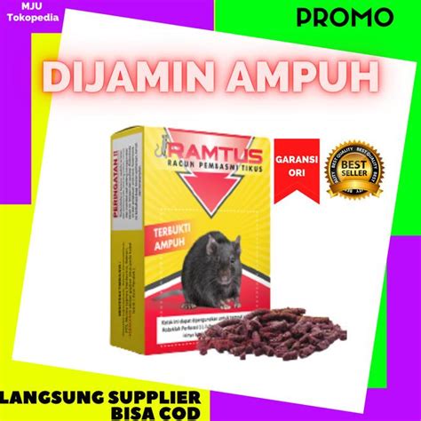 Jual Racun Tikus Paling Ampuh Mati Kering Dan Tidak Bau Ramtus Garansi