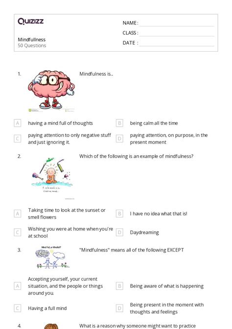 50 Social Emotional Worksheets For 3rd Grade On Quizizz Free And Printable