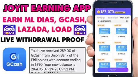 Joyit App Withdrawal Update Earn Free Lazada Coupon Gcash Mobile