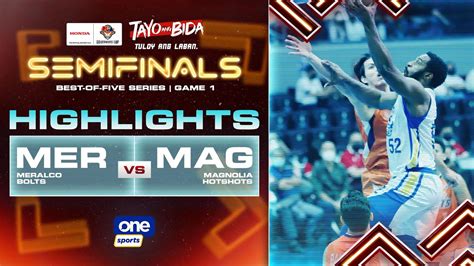 Magnolia Vs Meralco Semifinals Game 1 Highlights Pba Governors Cup 2021 Youtube