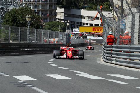 Griglia Di Partenza Formula Gp Monaco La Ferrari Un Fulmine