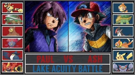 Ash Vs Paul Sinnoh League