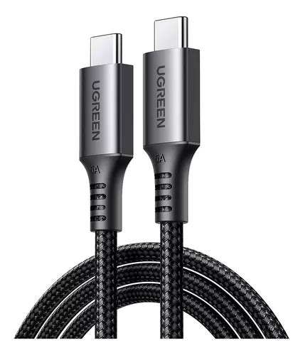 Ugreen 100w Cable Usb C A Usb C 2 Metros Pd Carga Rapida 20v 5a Cargador Usb Tipo C Pd Meses