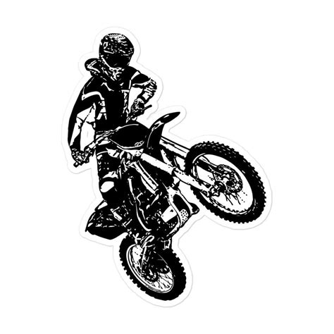 Dirtbike Sticker, Dirt Bike, Dirt Bike Sticker, Motocross, Motocross ...