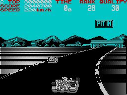 Screenshot Of Continental Circus Zx Spectrum Mobygames