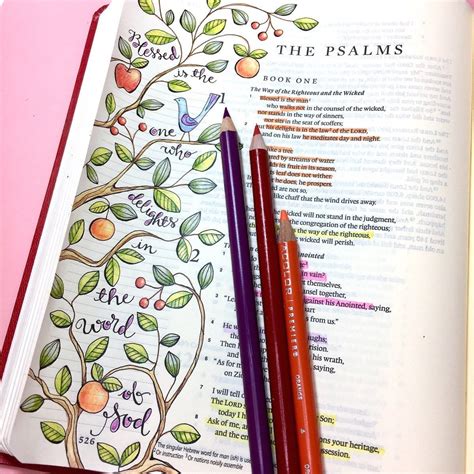 Psalm Collection For Bible Journaling