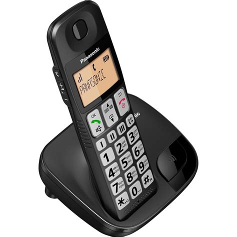 Panasonic Kx Tge Cyfrowy Telefon Bezprzewodowy Du E Przyciski