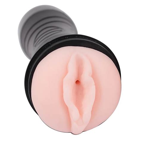 Masturbador Lanterna Em Cyberskin Vagina Vibrador Bussy Vibration