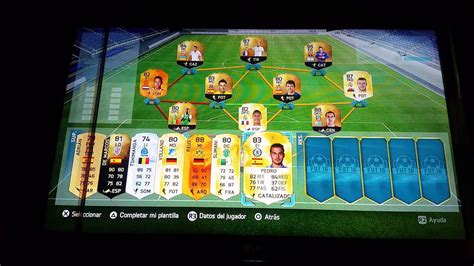 Plantilla De Fut Draft Fifa Con Maris Youtube