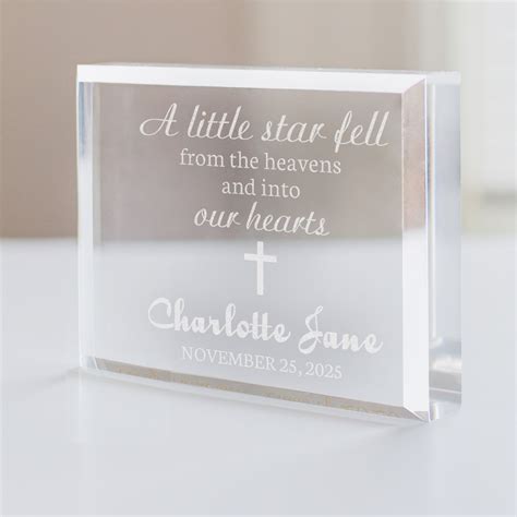 Personalized Baptism Keepsake For Baby Tsforyounow