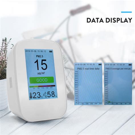 D9-B цифровой детектор качества воздуха Измеритель Крытый Открытый TVOC ...