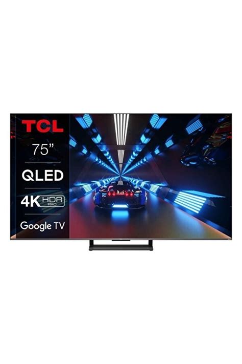 Tcl C Ekran Uydu Al C K Ultra Hd Google Smart Qled Tv