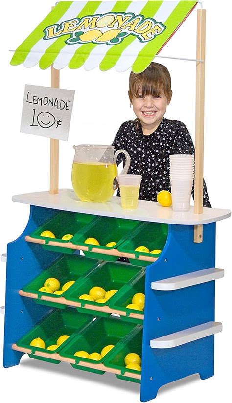 メリッサ ダグ Melissa Doug Grocery Store Lemonade Stand Play House