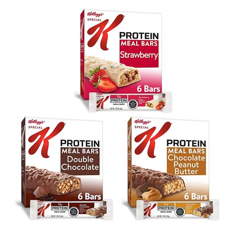 Kelloggs Special K Protein Meal Bars Variety Pack Good Source Of