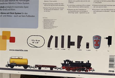 Märklin 29166 digitale Startpackung Güterzug Baureihe 74 854 OVP NEU