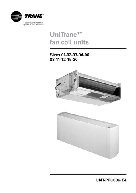 York Fan Coil Units 1