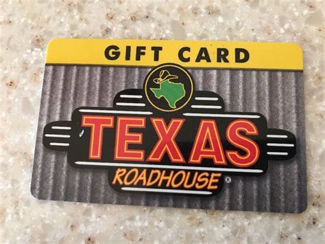 Texas Roadhouse Fundraiser Gift Cards | Printable Templates Free