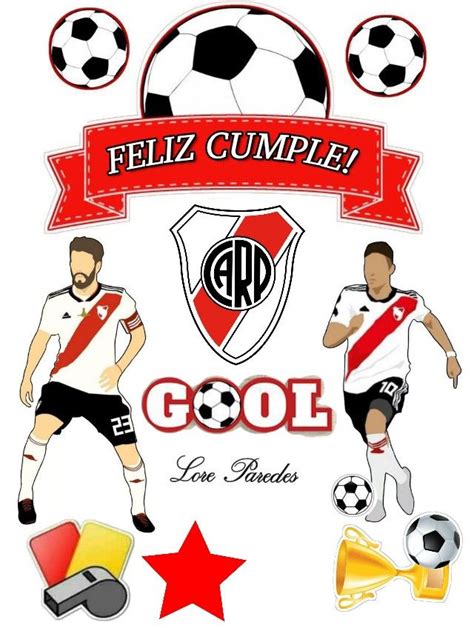 Pin de romi ale en Dibujos Feliz cumpleaños futbol Tarjetas de