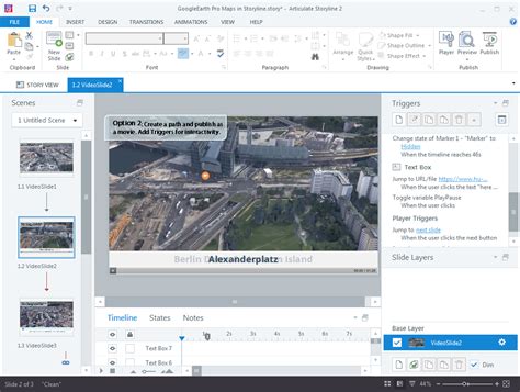 Google Earth Pro D Maps In Storyline An Experiment Keypoint