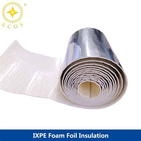 Custom Size Foil Laminated Ixpe Foam Heat Insulation Thermal Aluminum