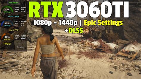 Skull Bones RTX 3060TI 1080p 1440p Ultra Settings DLSS