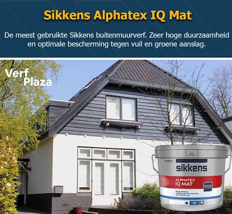 Sikkens Alphatex IQ Mat Kopen Tot 50 Korting Verf Plaza