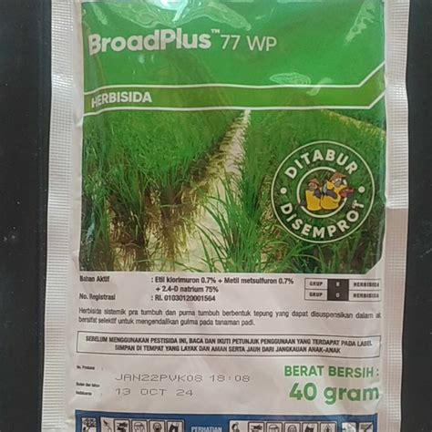 Jual Obat Rumput Ally Plus BroadPlus 77 Wp Herbisida Selektif Untuk