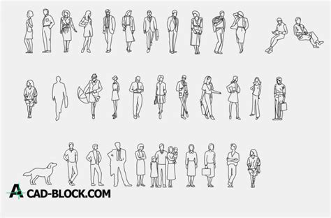 Cad Block Human Figures Dwg Free Cad Blocks Human Figure Cad