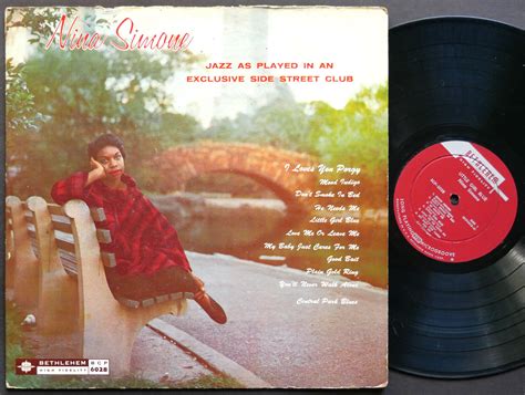 Nina Simone Little Girl Blue Lp Bethlehem Records Bcp