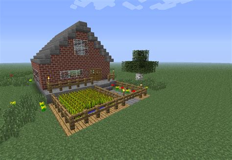 Minecraft Brick House by Arky95 on DeviantArt