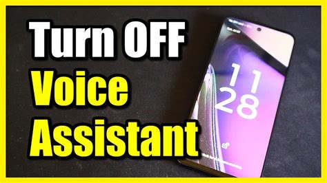 How To Turn Off Voice Assistant On Android Phone Talking Voice