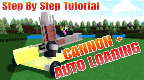 How To Make A Repeating Cannon In Babft Reloading Roblox Build A