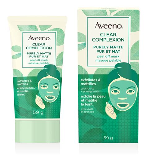 Aveeno Clear Complexion Purely Matte Peel Off Mask Ingredients Explained