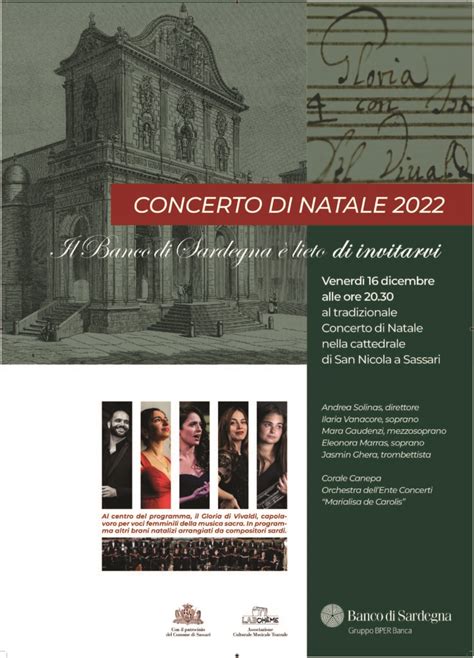 Torna Il Pubblico Al Duomo Di Sassari Per Il Concerto Di Natale Del