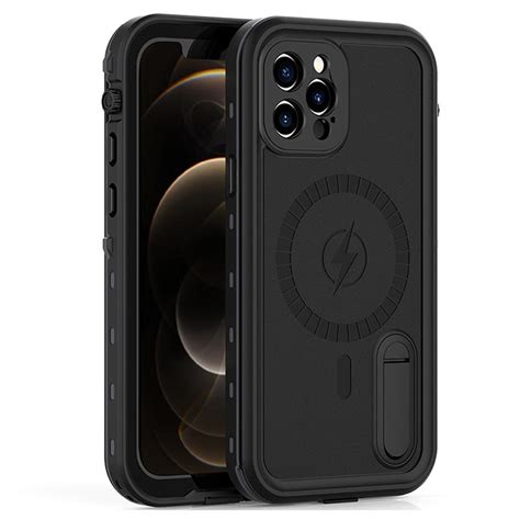 Coque Étanche Magnétique iPhone 12 Pro Extreme IP68 Noire