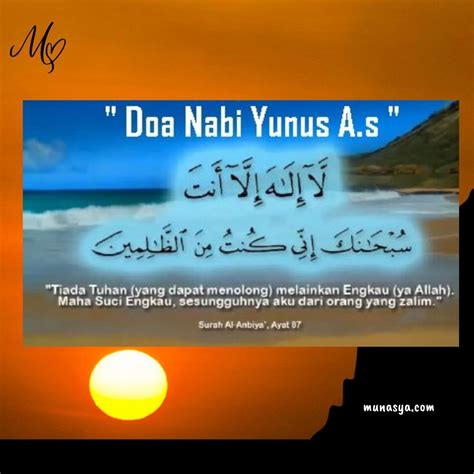 Teladan Doa Dari Kisah Nabi Yunus