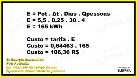 Aprenda como fazer cálculo de consumo de energia