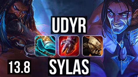 UDYR Vs SYLAS JNG 10 0 3 1500 Games 1 9M Mastery Legendary KR