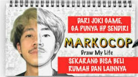 Markocop Draw My Life Indonesia Youtube