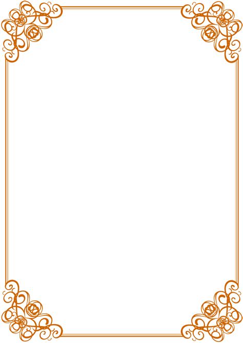 Crmla Border Simple Flowers Clipart Black And White Free Printable