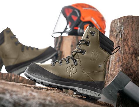 Es S2 Forestry Safety Boots Triton Mudgreen Strauss