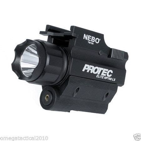 Nebo Protec Elite Hp Ls Pistol Light Laser Combo Sight Lumens