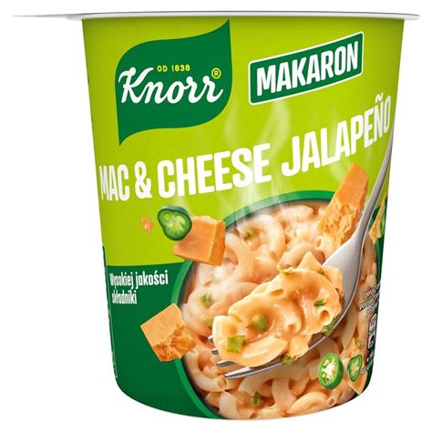 Knorr Mac Cheese Jalape O Makaron G Zakupy Online Z Dostaw Do