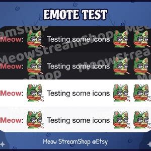 Twitch Emote Cute Zombie Cat Sad Pepe Smoke Man Emotes Kawaii