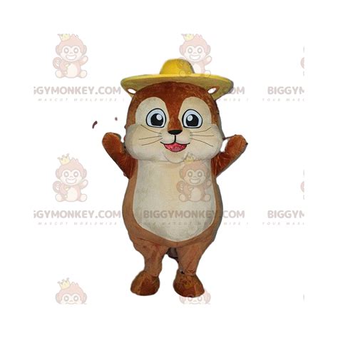 Mole BIGGYMONKEY™ mascot costume, hamster Sizes L (175-180CM)