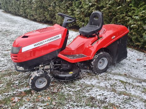 PIĘKNY traktorek kosiarka oryginal MASSEY FERGUSON hydro silnik BRIGGS